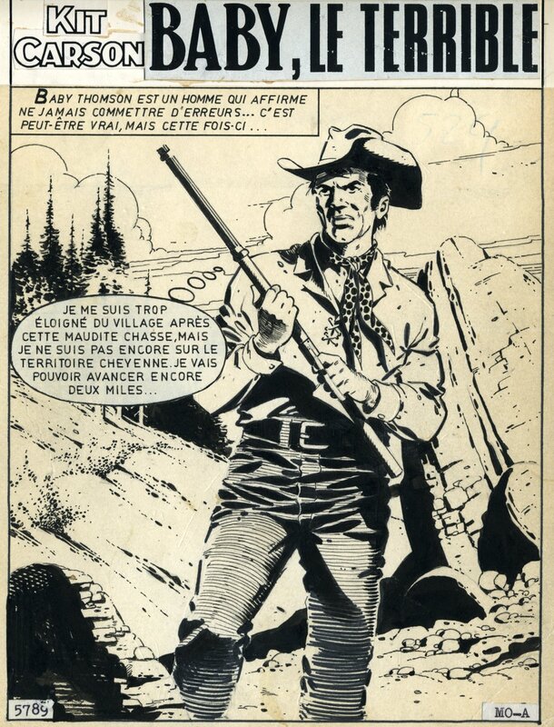 Kit Carson by Antonio Mas - Comic Strip