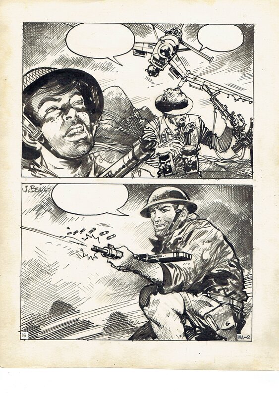 ? War by Josep M. Beá - Comic Strip