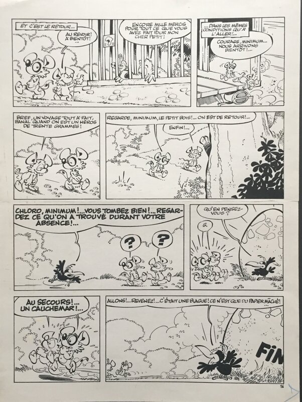 Chlorophylle by Dupa, Raymond Macherot - Comic Strip