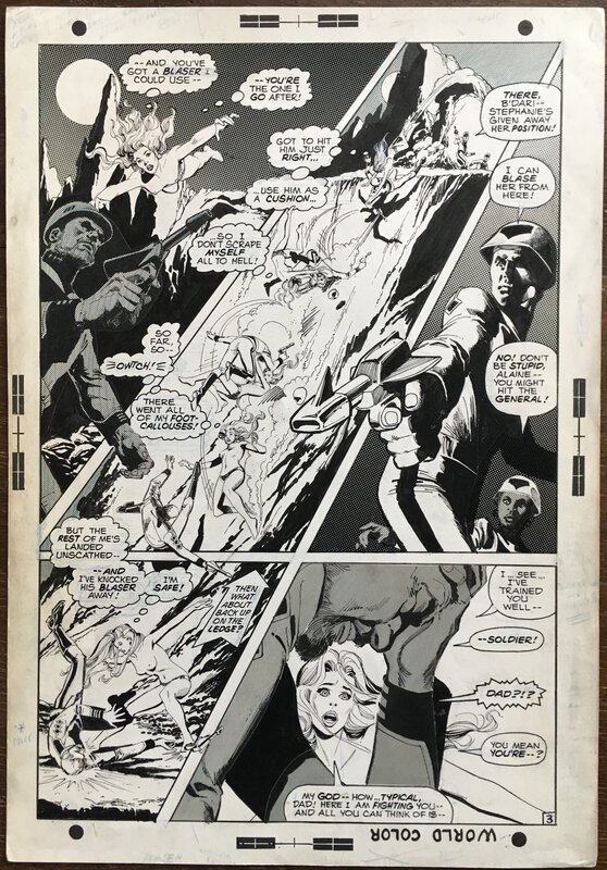 Star*reach #2 par Dick Girodano, Mike Friedrich, Terry Austin - Planche originale