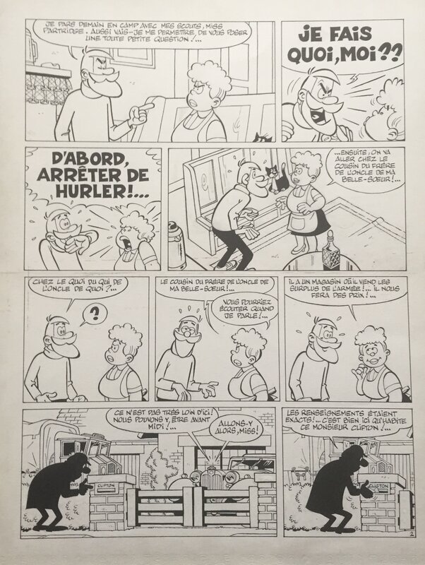 Clifton by Turk, Bob De Groot, Raymond Macherot - Comic Strip