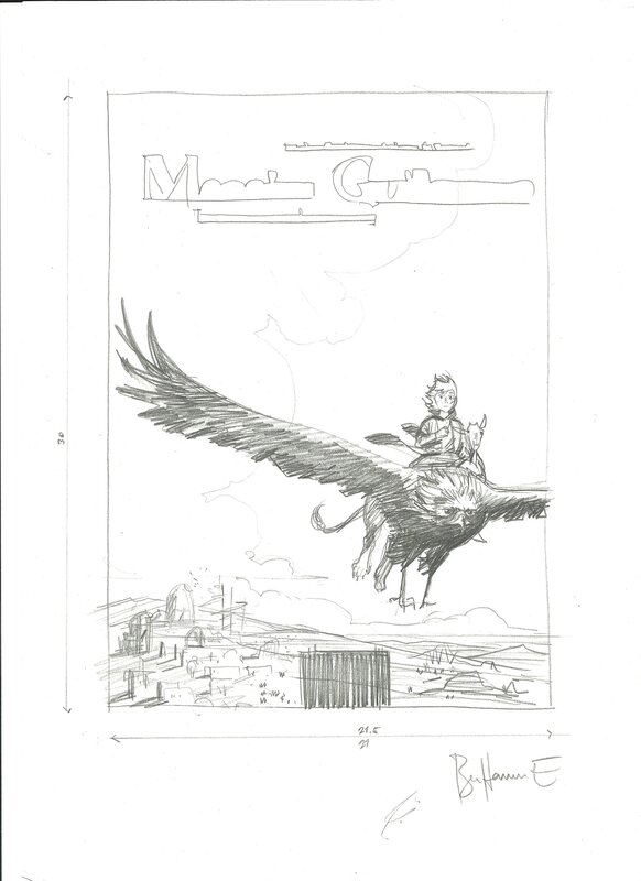 Messire Guillaume by Matthieu Bonhomme - Original art