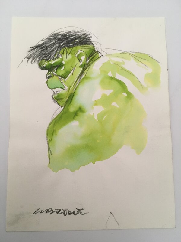 Hulk par Liberatore - Illustration originale
