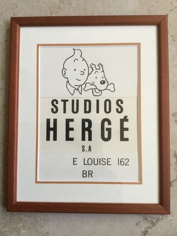 En vente - Tintin - Hergé par Hergé, Studio Hergé - Illustration originale