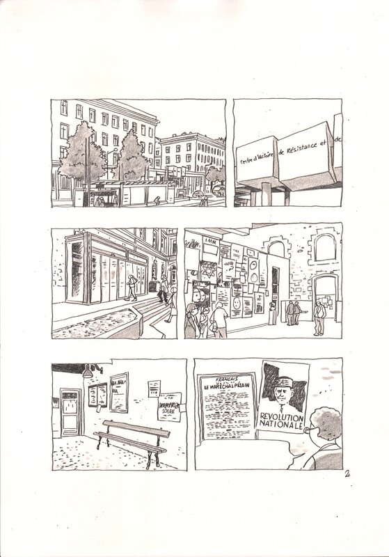 Boris Golzio, Chroniques de Francine p2 - Comic Strip