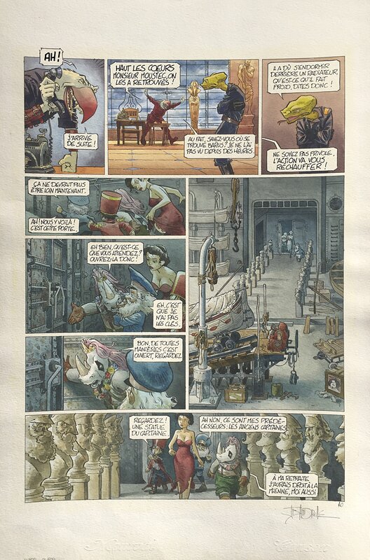 Jean-Baptiste Andréae, Patrick Fitou, TERRE MÉCANIQUE T.1, pl.40 - Planche originale