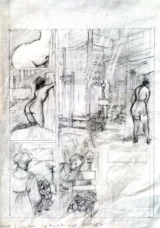 L'éxécution by Jean-Paul Dethorey - Original art