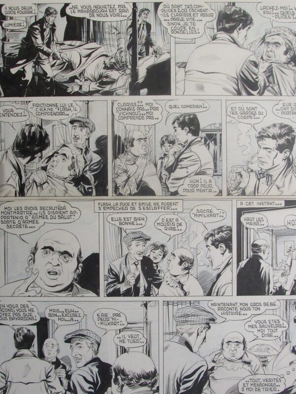 For sale - René Deynis, Jack Flash - planche 938 - Comic Strip