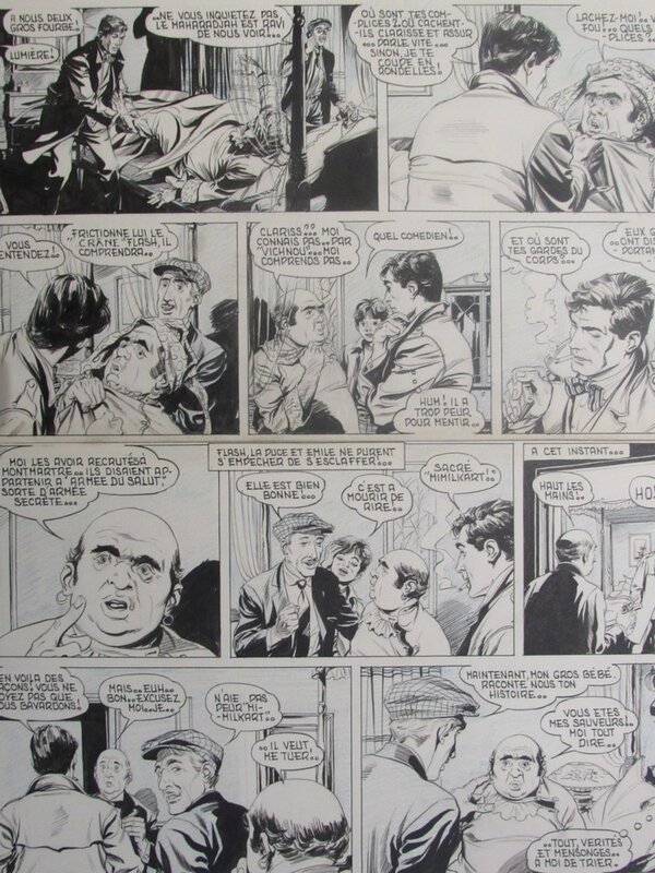 En vente - René Deynis, Jack Flash - planche 938 - Planche originale