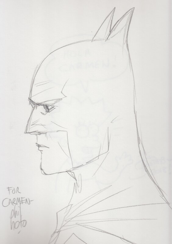 Batman par Phil Noto - Œuvre originale