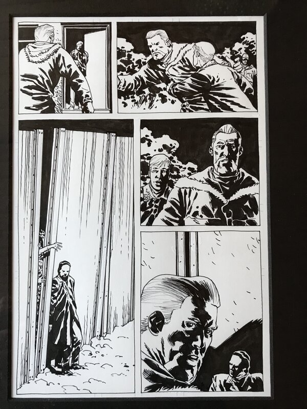 Charlie Adlard, Originele plaat Walking Dead - Comic Strip