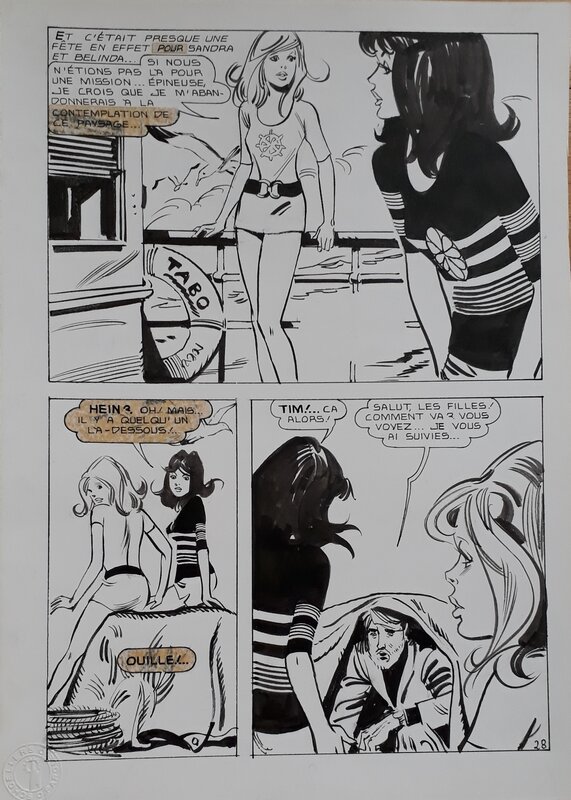 Belinda by Mario Cubbino, Franco Frescura - Comic Strip