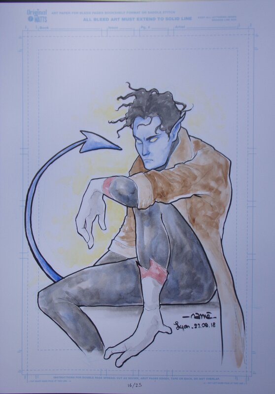 Nightcrawler by Namé - Original Illustration