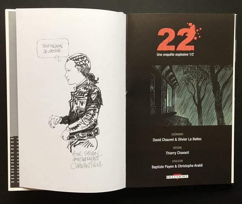 22 by Thierry Chavant - Sketch