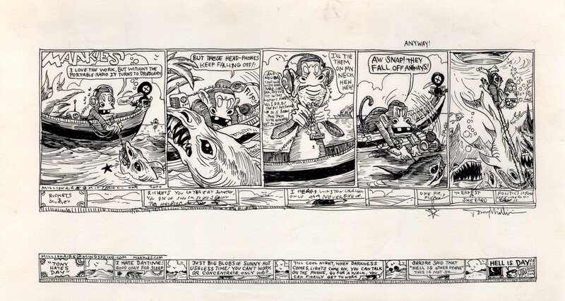 MAAKIES par Tony Millionaire - Planche originale