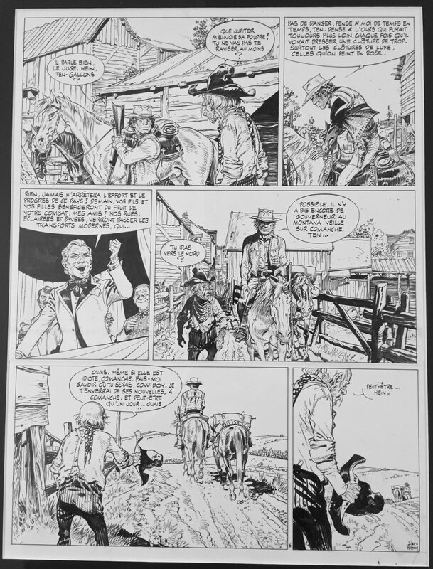 Comanche by Hermann - Comic Strip