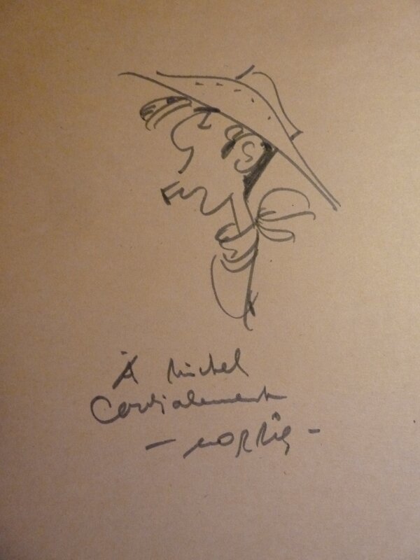 Lucky Luke door Morris - Sketch