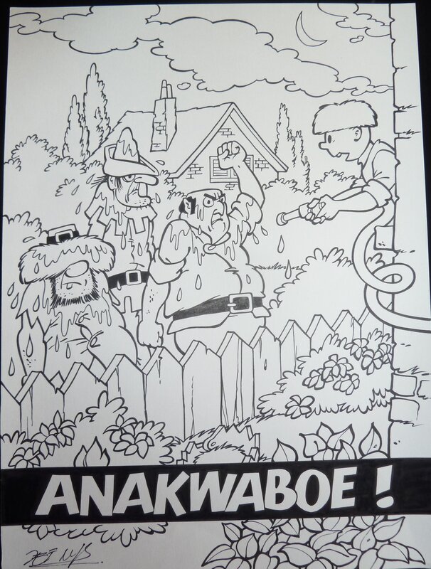 Jommeke - Anakwaboe by Jef Nys - Original Cover