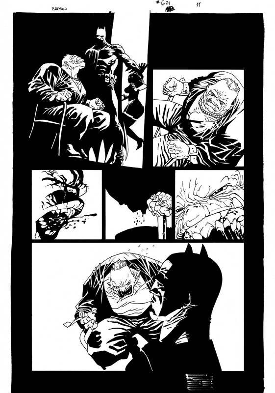 Batman #621 page 11 par Eduardo Risso - Planche originale
