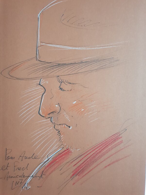 Dédicace de Le Hénanff dans Modigliani, prince de la bohème - Sketch
