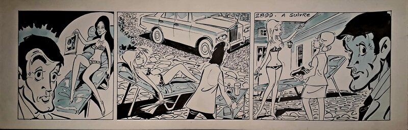 San Antonio by Henry Blanc, Robert Mallat, Frédéric Dard - Comic Strip