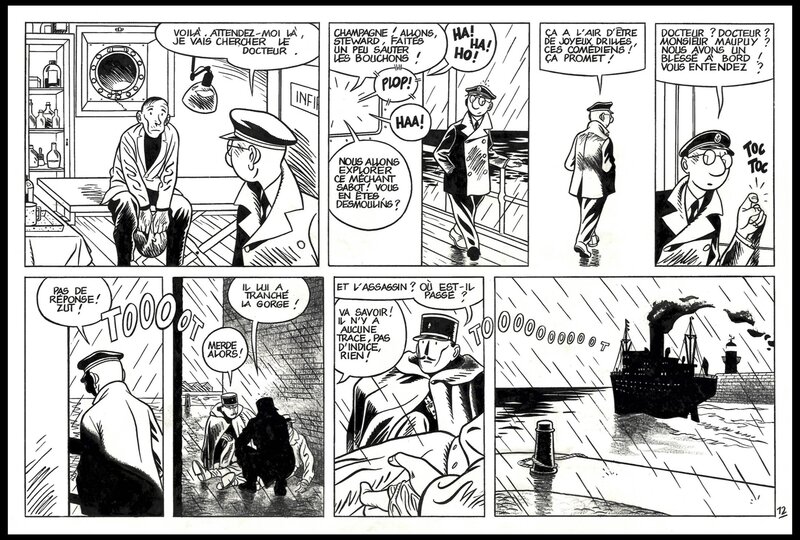Frank Le Gall, 12 - Théodore Poussin - Novembre toute l'année - Version originale - Comic Strip
