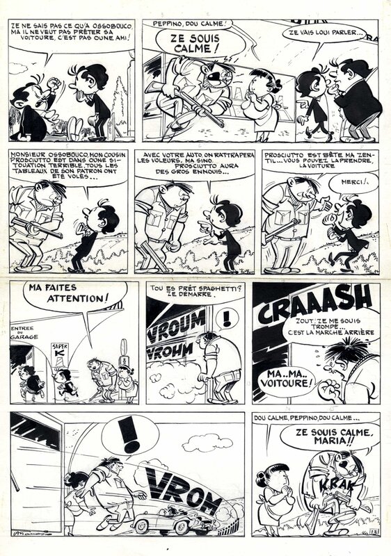 Spaghetti by Dino Attanasio - Comic Strip