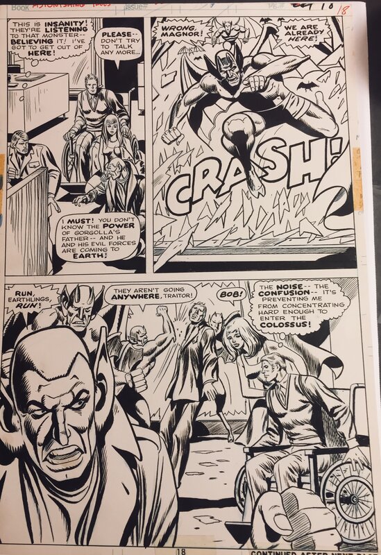 Dick Ayers, Astonishing Tales #22 - Comic Strip