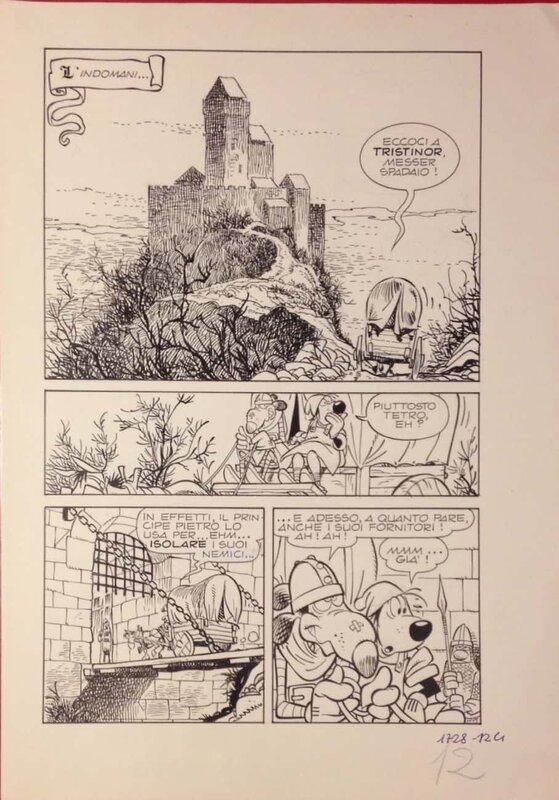 Giorgio Cavazzano, Massimo Marconi, Walt Disney, Topolino - La Spada invincibile - Comic Strip