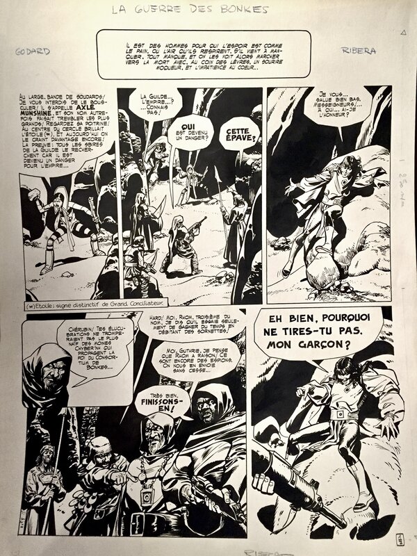 Julio Ribera, Christian Godard, LE VAGABOND DES LIMBES - T.7 - pl.1 - Comic Strip