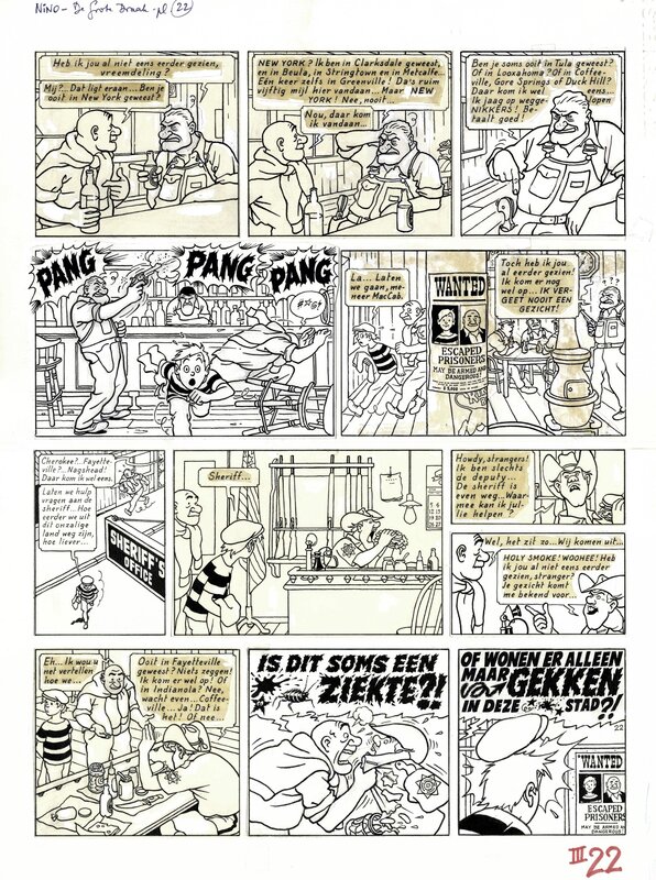 Nino by Dirk Stallaert - Comic Strip