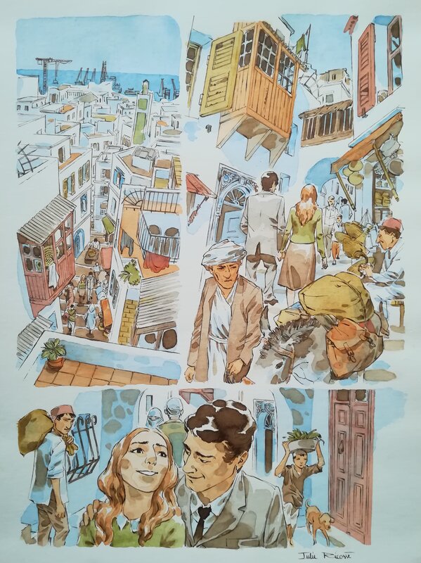 For sale - Morocco Jazz by Julie Ricossé - Comic Strip