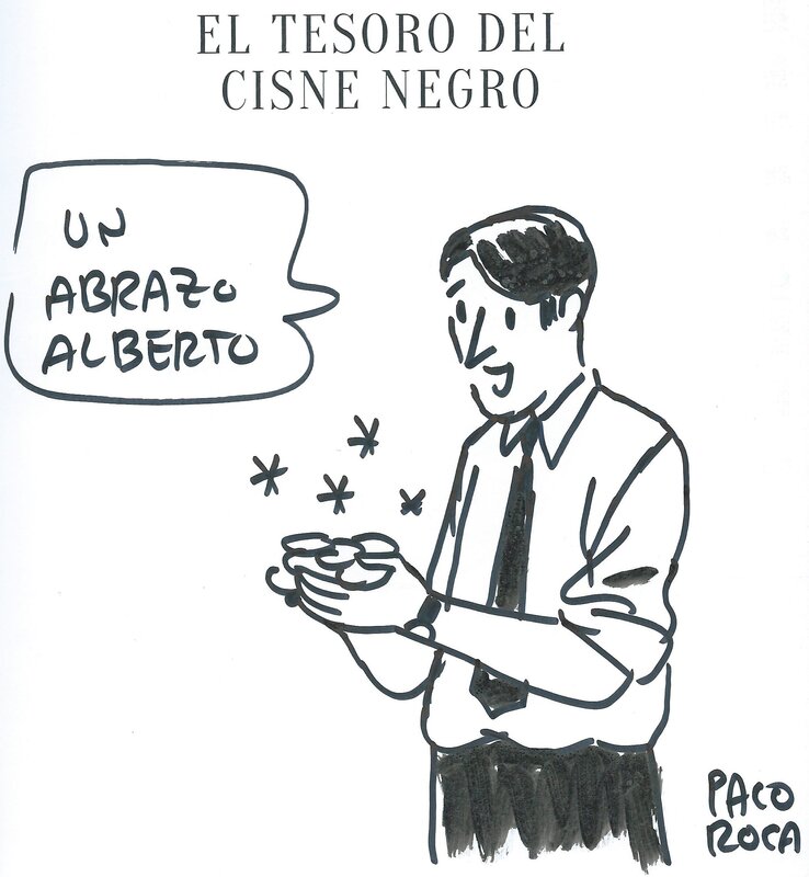 Paco Roca, El tesoro del Cisne Negro - Sketch