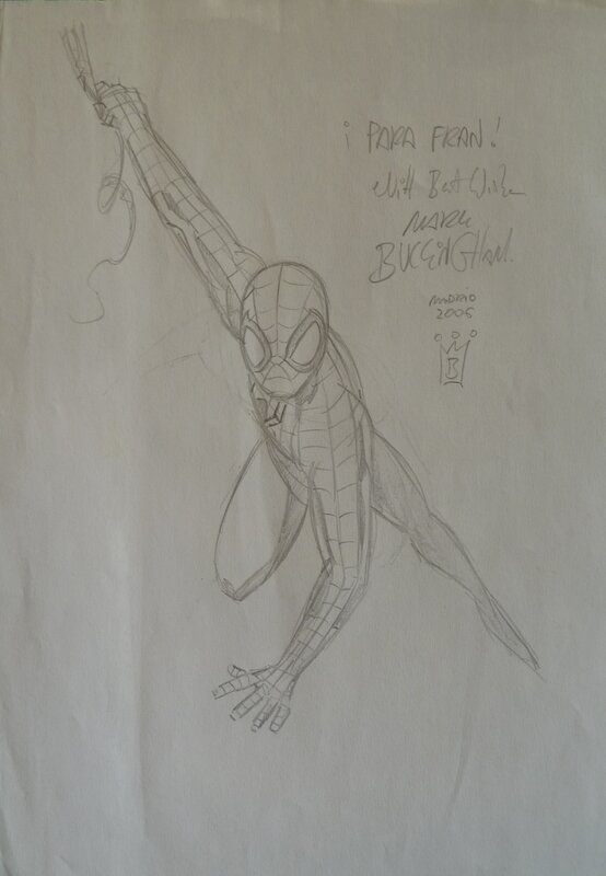 Spider-Man by Mark Buckingham - Sketch