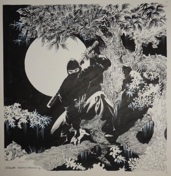 Ninja par Edgar Martiarena - Couverture originale
