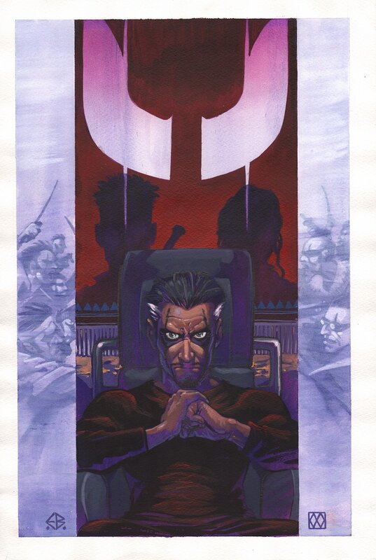 Matt Wagner, Edvin Biuković, Wagner: Grendel Tales: Devils and Deaths tpb cover - Original Cover