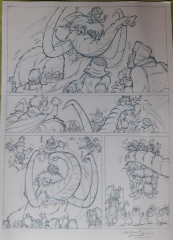 Orphanimo pagina 38 par Michael Vincent - Planche originale