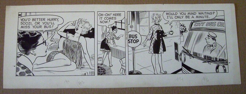 Bob Oksner, Soozi est eco responsable - Bus for ever - Comic Strip