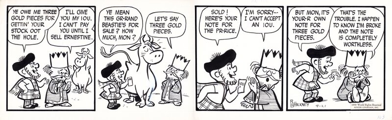 Sir Bagby 1 by Rick Hackney - Comic Strip