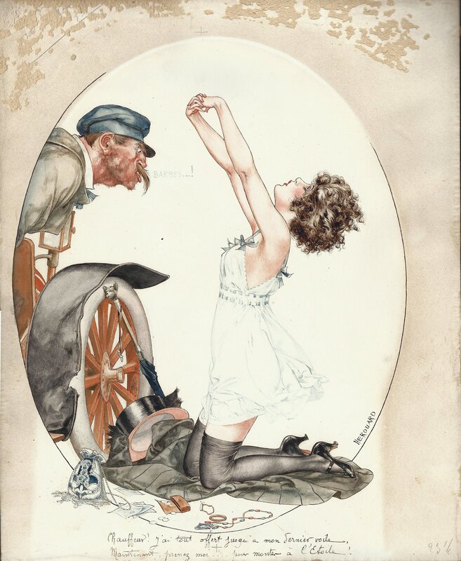 L'offre Suprême par Chéri Hérouard - Original Illustration