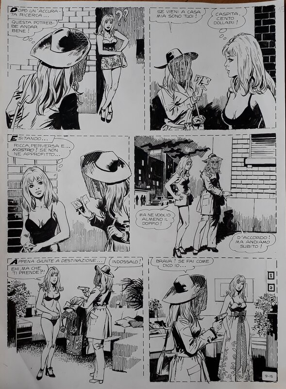 La prostituée by unknown - Comic Strip