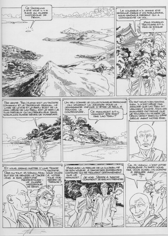 Philippe Francq, Jean Van Hamme, Largo Winch #16 – la voie et la vertu - Comic Strip