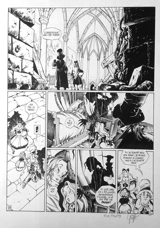Monsieur Noir by Griffo - Comic Strip