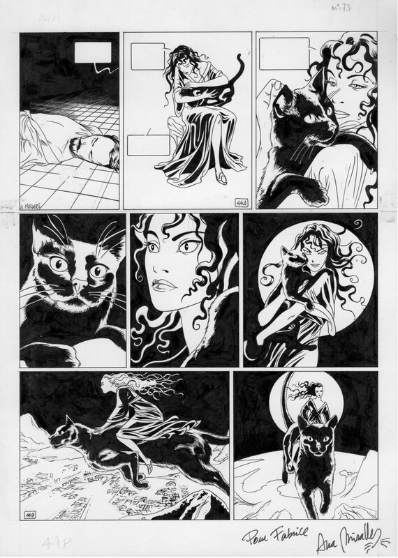 Eva Medusa par Ana Mirallès - Planche originale