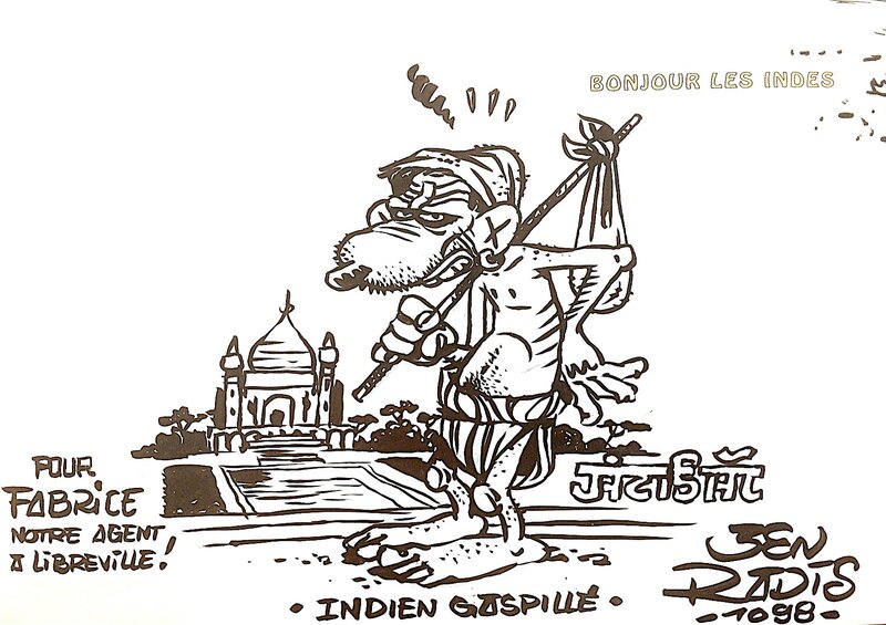 Indien gaspillé by Ben Radis - Sketch