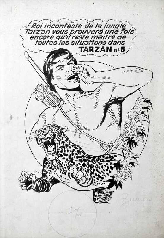 unknown, Tarzan 4eme de COUVERTURE - Original Cover
