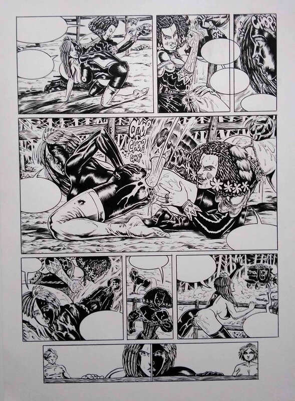 Raúlo Cáceres, Planche originale de Légendes Perverses - Planche originale