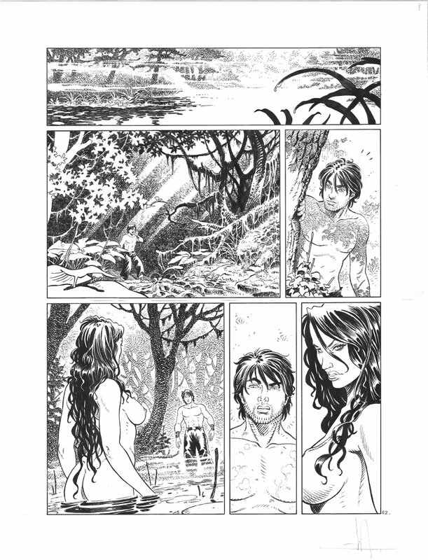 Mika, Jérémy, Layla - Conte des marais écarlates - Pl 52 - Comic Strip
