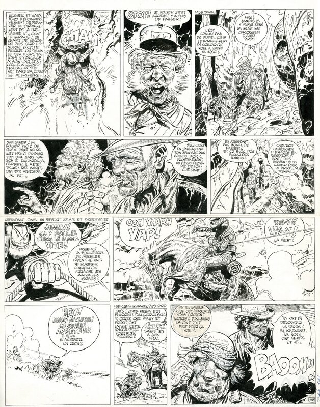 Jean Giraud, Jean-Michel Charlier, 1970 - Blueberry : Le spectre aux balles d'or (19) - Comic Strip