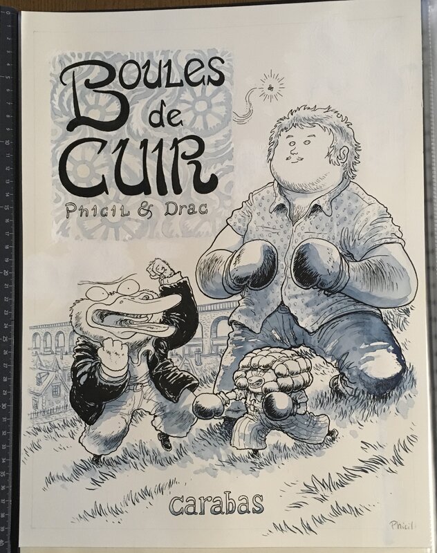 Boules de cuir by Phicil - Original Cover
